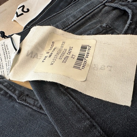 NWT Rag & Bone Ultra Capri in Steele Size 27 - Picture 4 of 7